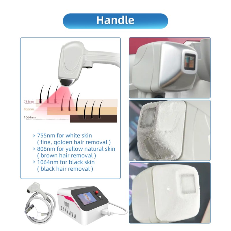 Laser Hair Removal Manufacturer - BOWKET Permanent 755 808 1064nm Diode Laser Device