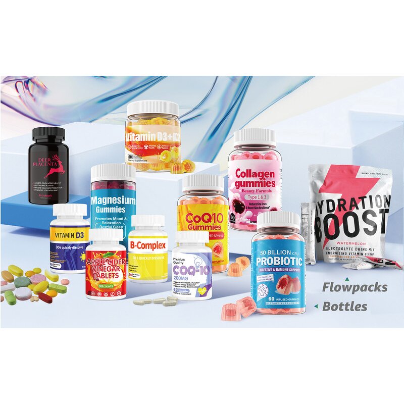 Caffeine Energy Gummies - OEM Private Label Pre Workout Brain Muscle Booster