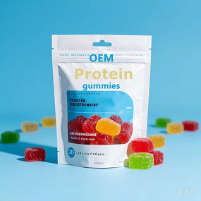 Protein Herb Gummies - Wholesale Private Label OEM Energy Boost Supplement