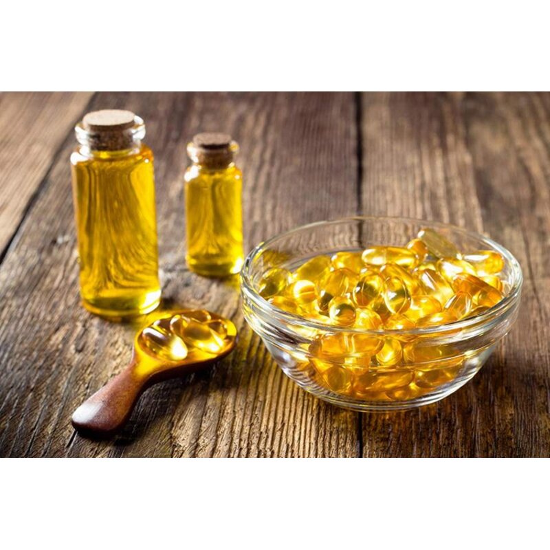 Fish Oil Omega 3 Capsules - OEM 1000mg Crude Bulk Health Care Product