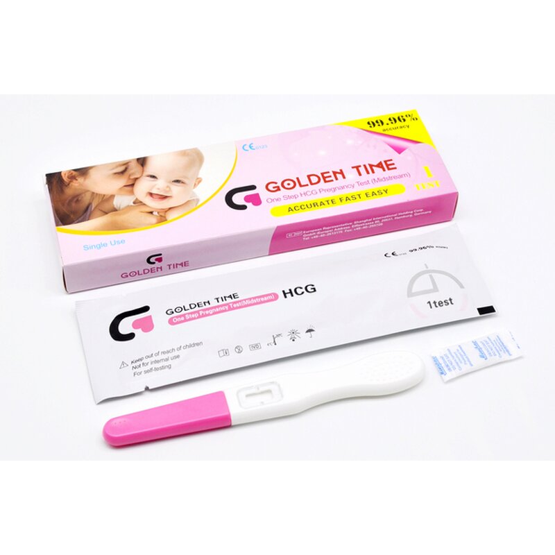 HCG Pregnancy Test Kit - Homeuse Strip Cassette Midstream Urine Detection