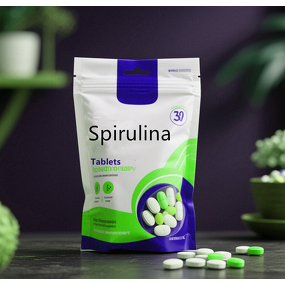Spirulina Chlorella Tablets - OEM/ODM 100% Vegan Bulk Protein Supplement