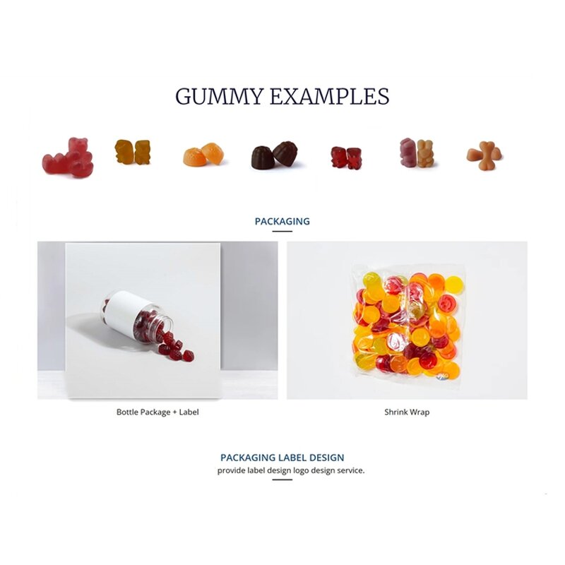 Vegan Protein Gummies - Wholesale OEM 13g Supplement