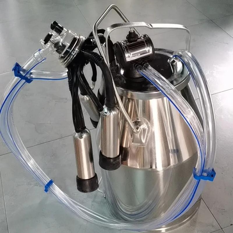 Milking Machine Manufacturer - 110/220/380V Battery Electric for Cow Goat 7L 14L Bucket