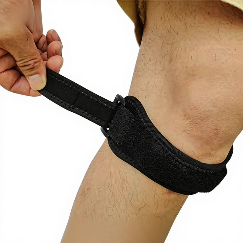 Sports Kneepad Manufacturer - Wholesale Adjustable Patella Belt Comprehensive Protection Shock Absorption