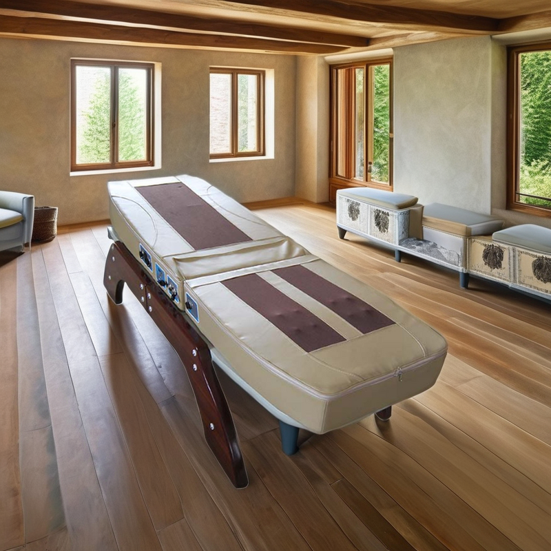 Jade Massage Bed Manufacturer - Customizable Leather Color Thermal Therapy Infrared Physiotherapy