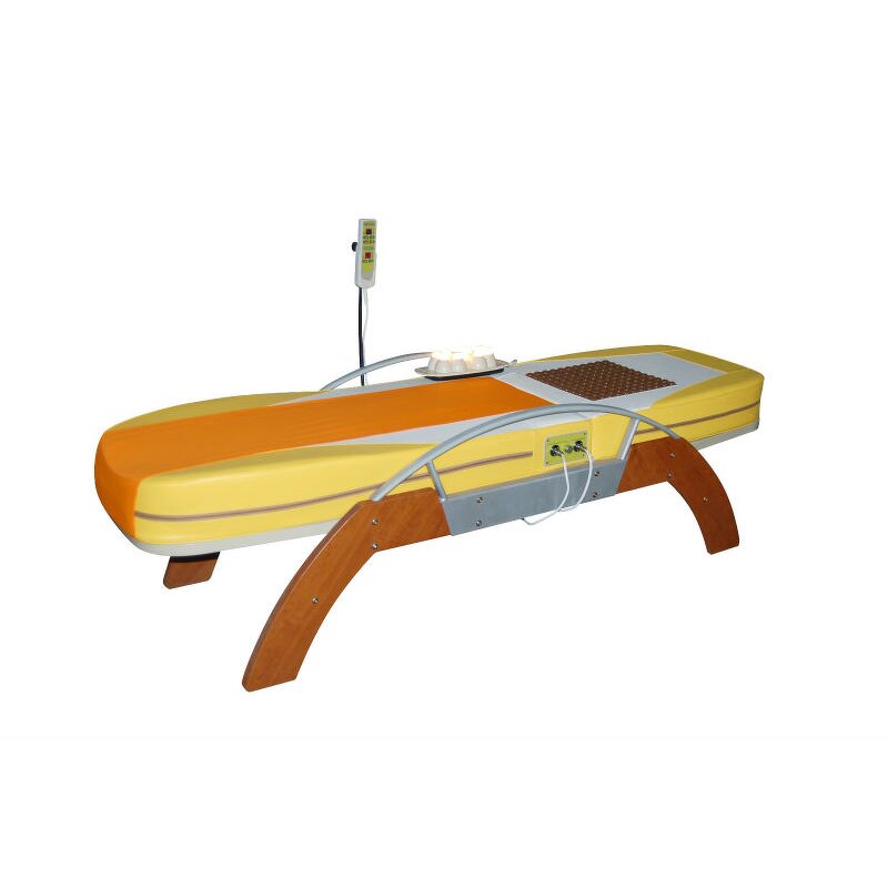Jade Roller Massage Bed Manufacturer - Electric Acupressure Thermal Therapy with Musical Feature