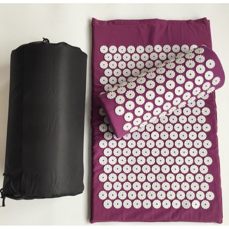 Acupressure Massage Mat Manufacturer - with Pillow Whole Set for Body Home Use
