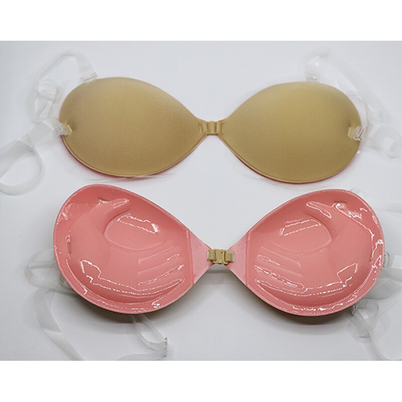 Push-Up Bra Manufacturer - Wholesale Sexy Invisible Seamless Cotton Bamboo Fiber Silicon Free