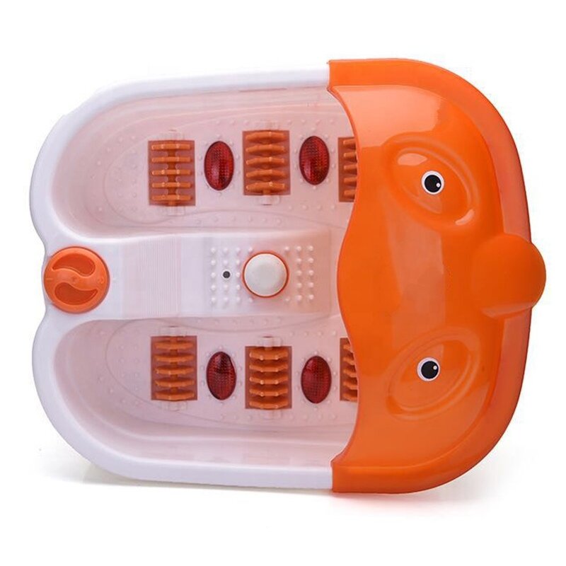 Foot Massager Manufacturer - Infrared Heating Timing Control ABS Roller Bubble Spa for Therapy