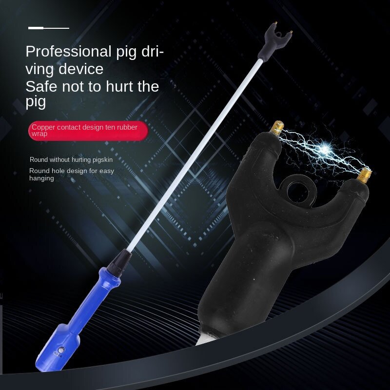 Pig Driving Stick Manufacturer - Electric Waterproof Device (Blue/White/Black)