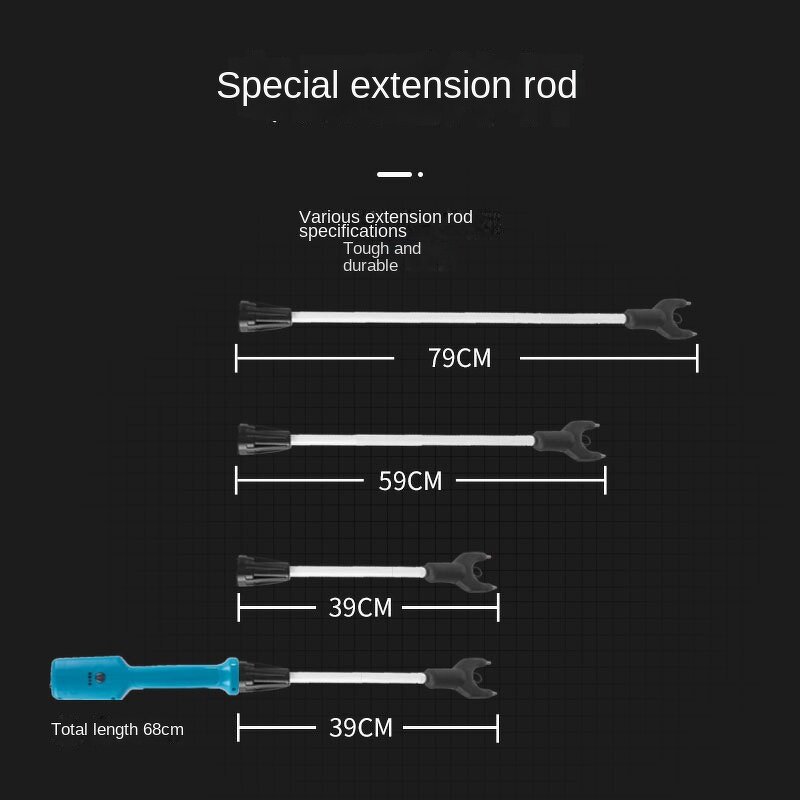 Pig Driving Stick Manufacturer - Electric Waterproof Device (Blue/White/Black)
