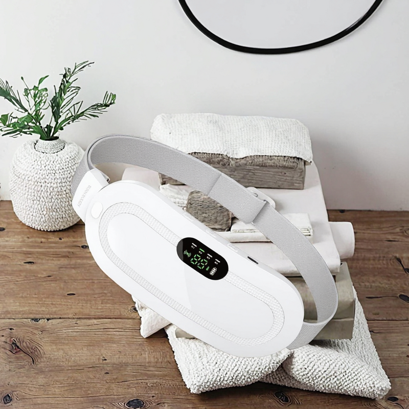 Menstrual Heating Pad Manufacturer - Cordless with 3 Heat Levels 4 Massage Modes for Pain Relief