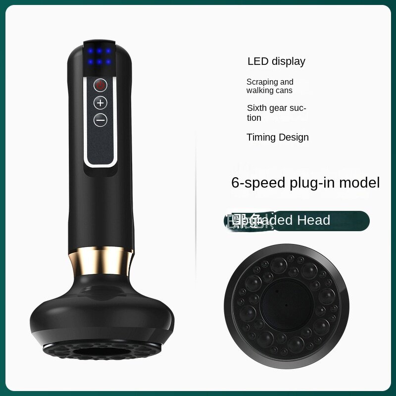 Cupping Massage Instrument Manufacturer - Intelligent Wireless Vacuum Electric Breathing Heating Negative Pressure