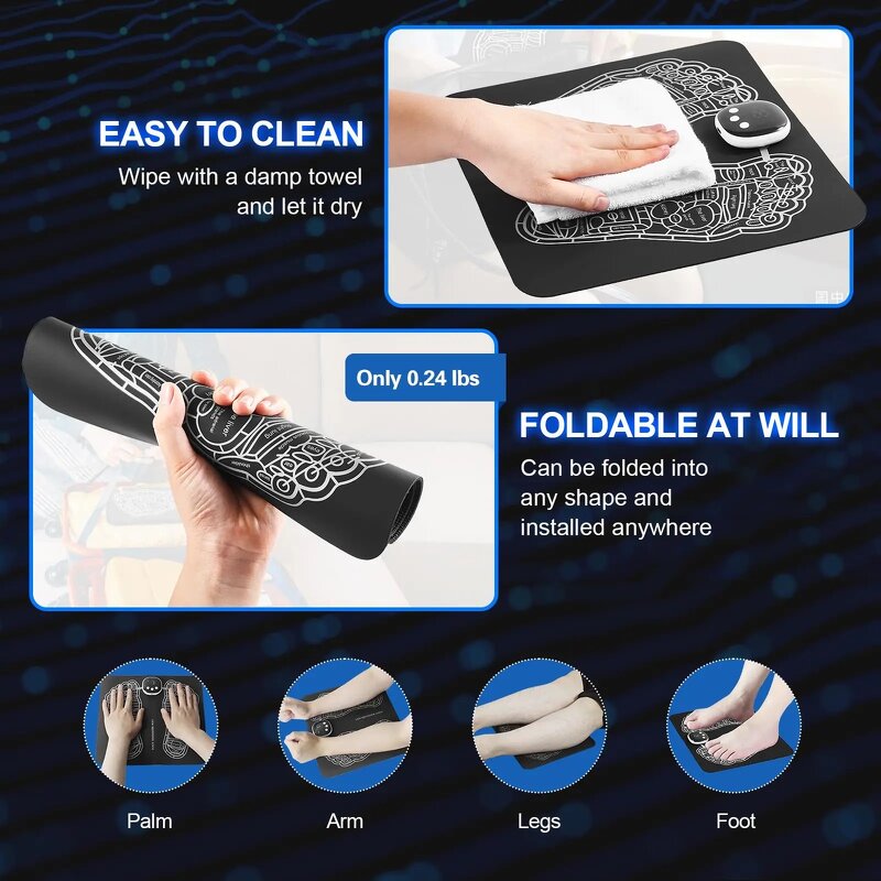 Muscle Foot Mat Manufacturer - 2024 Hot Sale Portable for Foot Massager