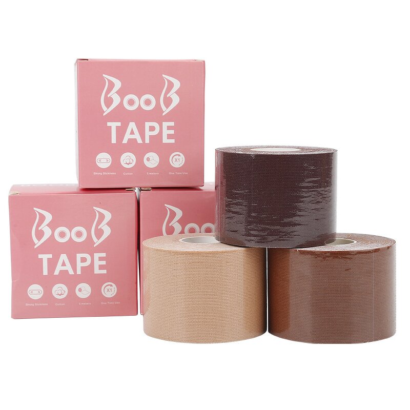 Breast Lift Tape Manufacturer - Hot Sell Elastic Cotton Uplift Waterproof Adhesive Boob Tape