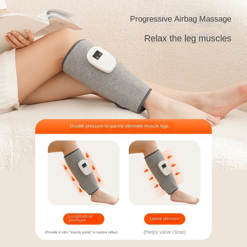 Leg Massager Manufacturer - Multifunctional Automatic Kneading Air Pressure & Hot Compress Electric Calf