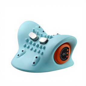 Neck Massager Pillow Manufacturer - Model 098 Microcurrent Heating Vibration Remote Control