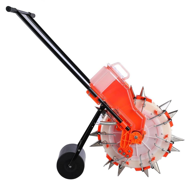 Seeder Fertilizer Machine Manufacturer - Dual-Use Hand-Pushed for Corn Soybean Peanut Reversible Gear 1 Row