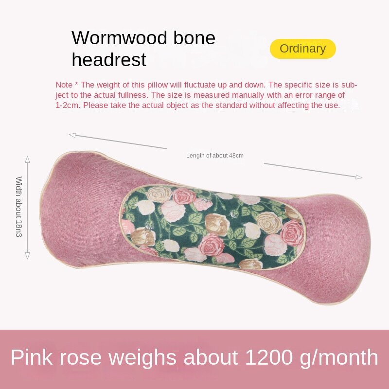 Moxibustion Pillow Manufacturer - Electric Heating Bone Headrest Rose Flower Hot Compress for Neck Shoulder
