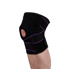 Knee Pads Manufacturer - Sports Strap Eight-character Pressurized Silicone for Running Basketball Cycling