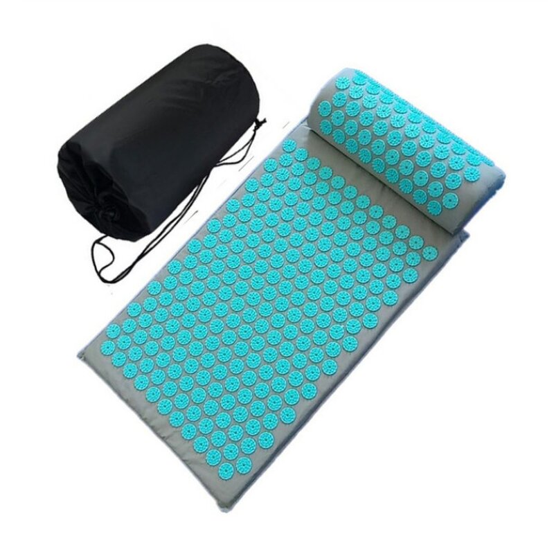 Acupressure Massage Mat Manufacturer - with Pillow Whole Set for Body Home Use