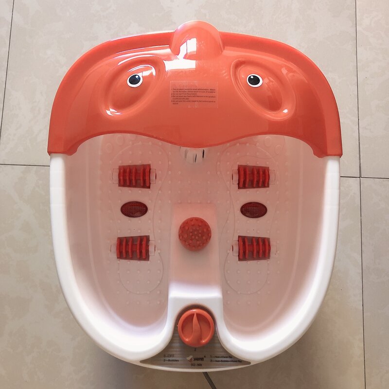 Foot Massager Manufacturer - Infrared Heating Timing Control ABS Roller Bubble Spa for Therapy