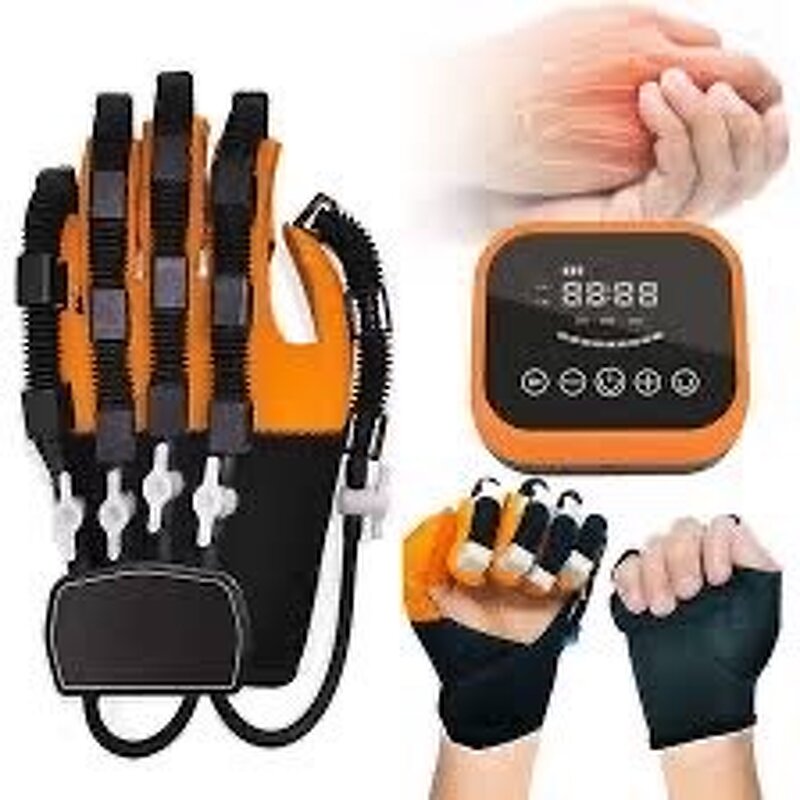 Fingers Training Gloves Manufacturer - Electric Left & Right Hand Health Care Plastic Material