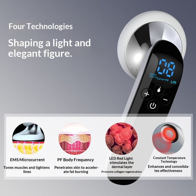 Slimming Instrument Manufacturer - Four-in-one Infrared Fat-Popping EMS RF for Firming Lifting