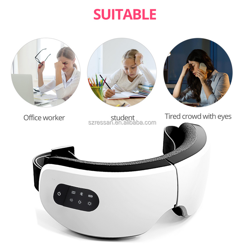 Smart Eye Massager - 2026 Heating 10-Minute Timer Screen Fatigue Relief
