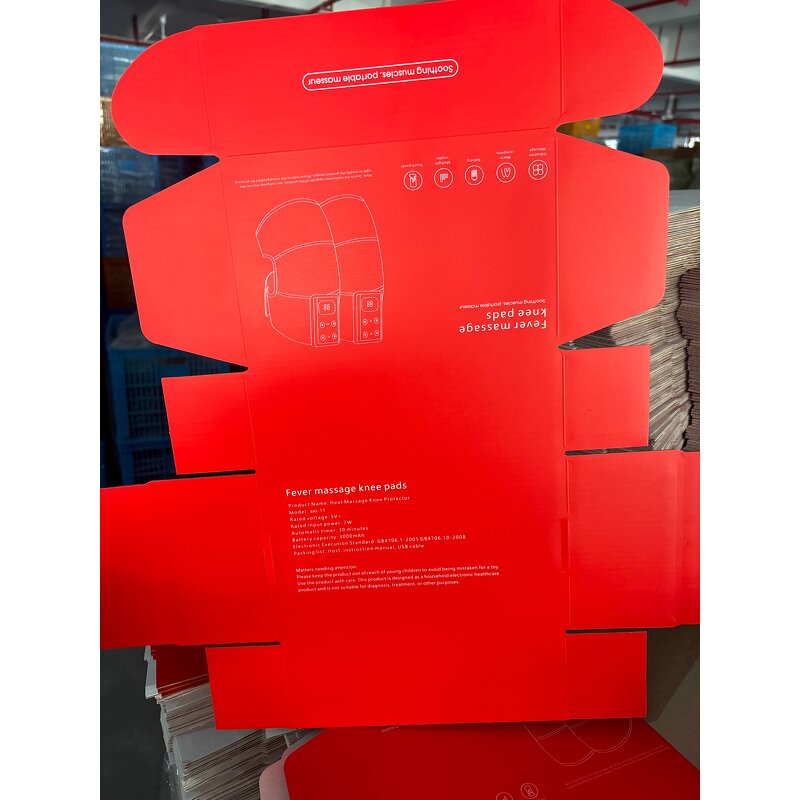 Cordless Knee Massager - Heating Vibration Arthritis Joint Muscle Pain Relief