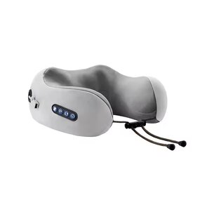 Smart Massage Pillow - U-Shaped Portable Heat Vibration Timing Pain Relief