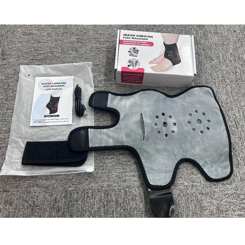 Electric Foot Ankle Massager - Hot Compress Joint Sprain Pain Relief Support