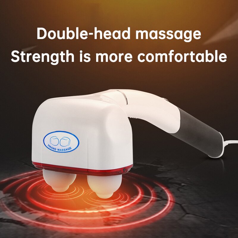 Dual-Head Massage Hammer - 2026 Heating Stick Portable Vibrating Manual Tool