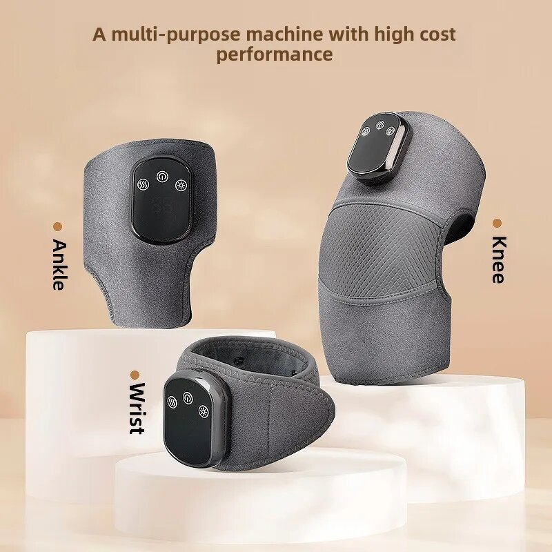 Smart Knee Massager - 2025 Touch Screen Heated Joint Pain Relief Device