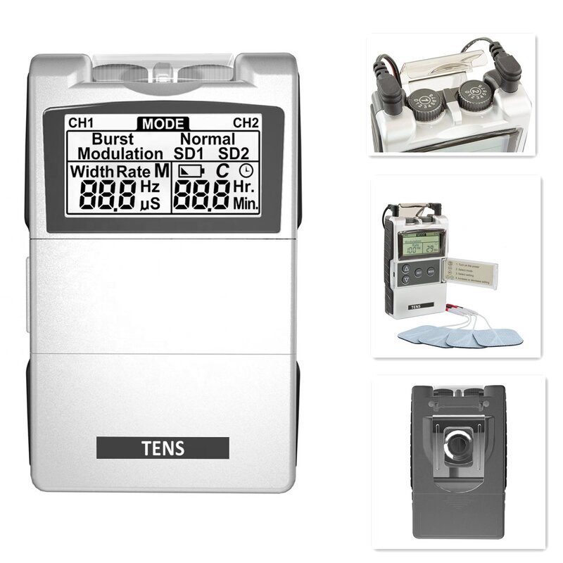 TENS Unit Muscle Stimulator - 2025 4 Channel EMS Pulse Pain Relief Therapy