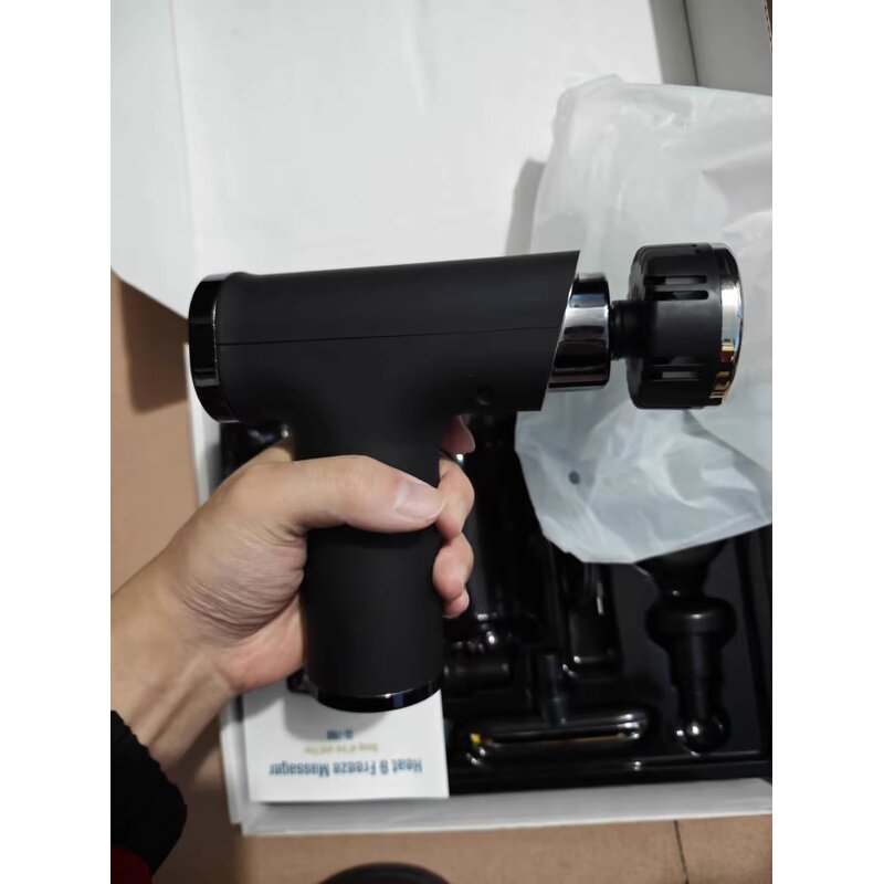 Mini Massage Gun - 2026 Wireless 9-Speed 9-Head Muscle Relaxation Device