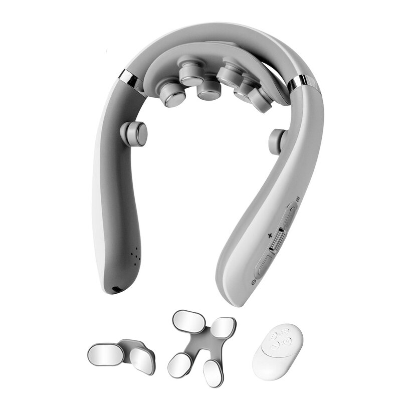 2026 U-Shaped Neck Massager - 4D Shiatsu Heat Portable Travel Home Office