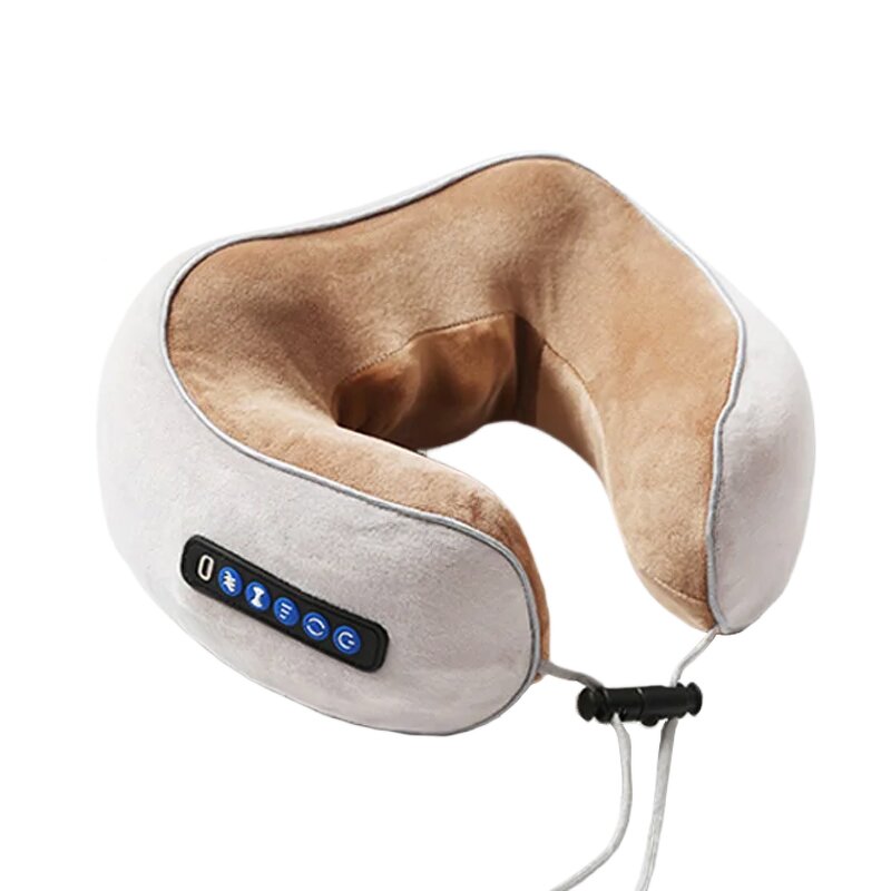 2025 Neck Massage Pillow - SPA Deep Kneading Portable Travel Muscle Relief