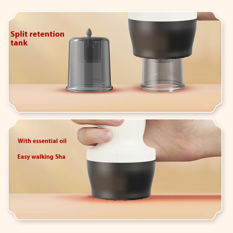 Electric Cupping Scraping Instrument - Meridian Body Brush Vacuum Therapy Tool