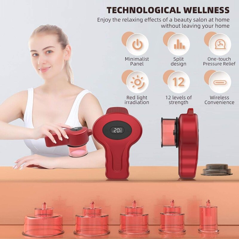Smart Cupping Machine - 2025 Timing Control Back Muscle Soreness Relief