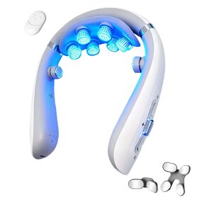 2026 Neck Massage Device - Pulse Heat Deep Tissue Shiatsu Vibration Relief