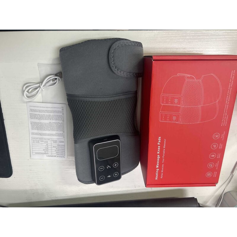 Electric Knee Massager - 3 Vibration 5 Heating Level Timing Pain Relief