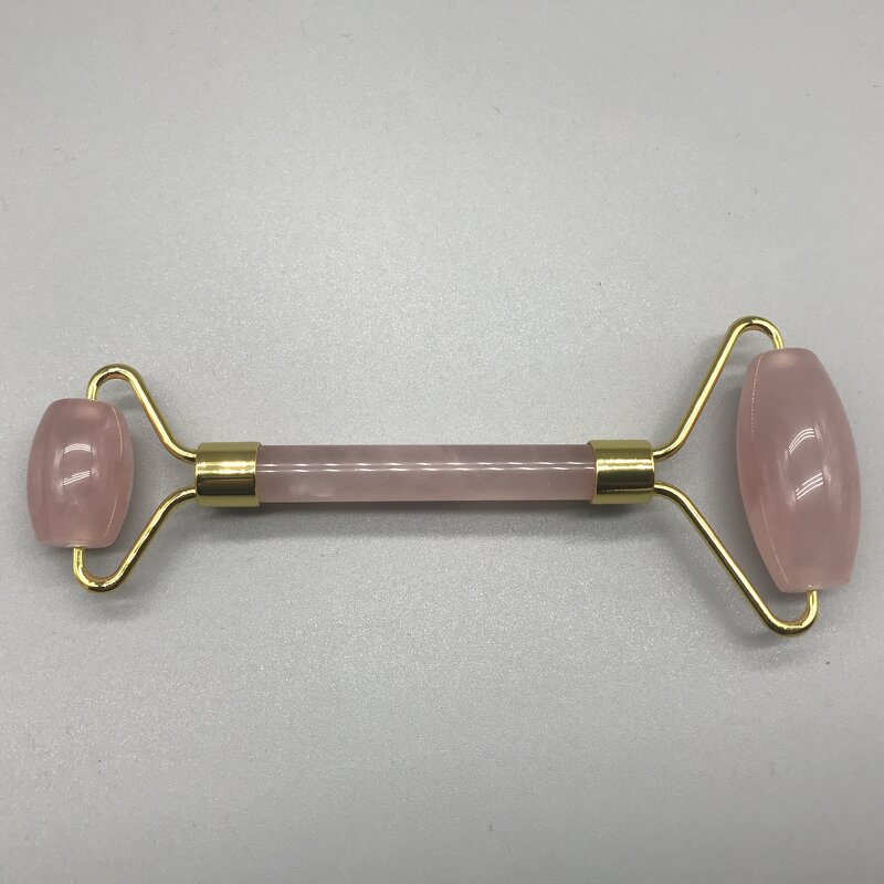 Facial Massage Roller Manufacturer - Handheld Rose Quartz Beauty Jade Roller 3A
