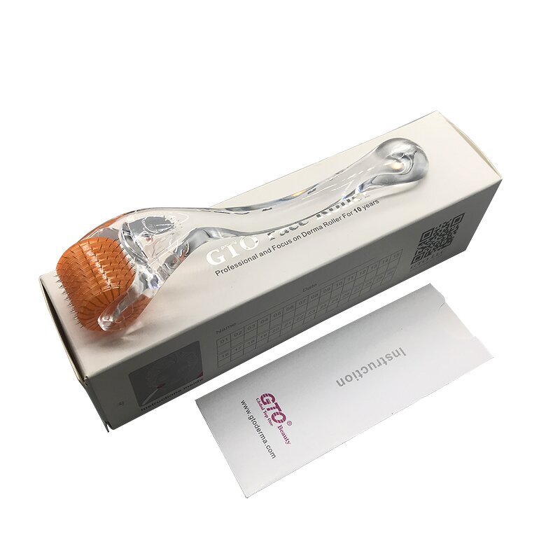 Derma Roller Manufacturer - Professional Personalised 0.5mm Titanium Microneedle Roller for Face