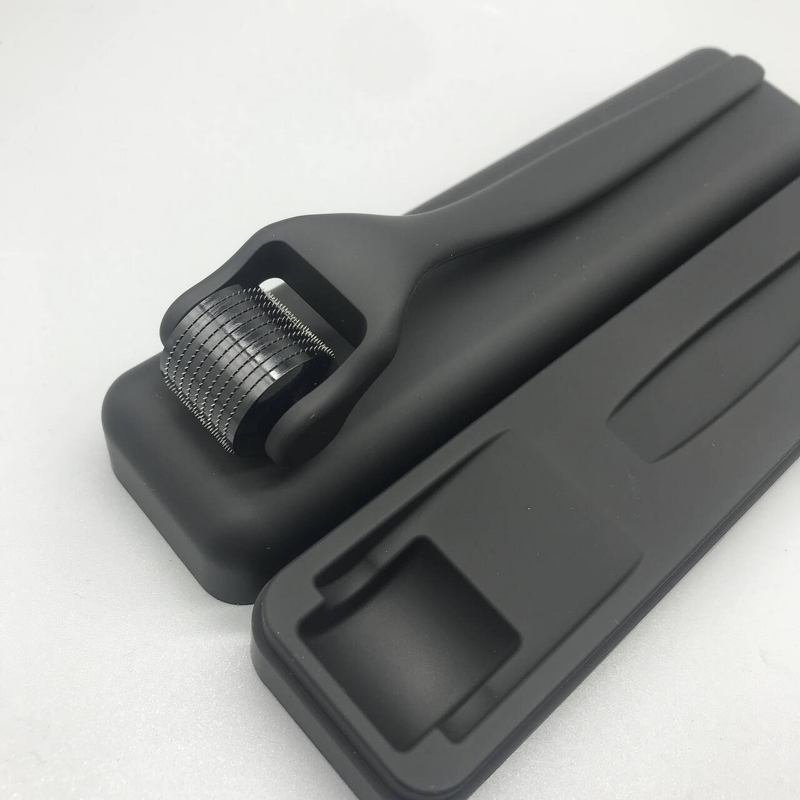 Derma Roller Manufacturer - Men Women Matte Black 0.5mm 0.25mm for Hair Beard Regrowth & OEM ODM