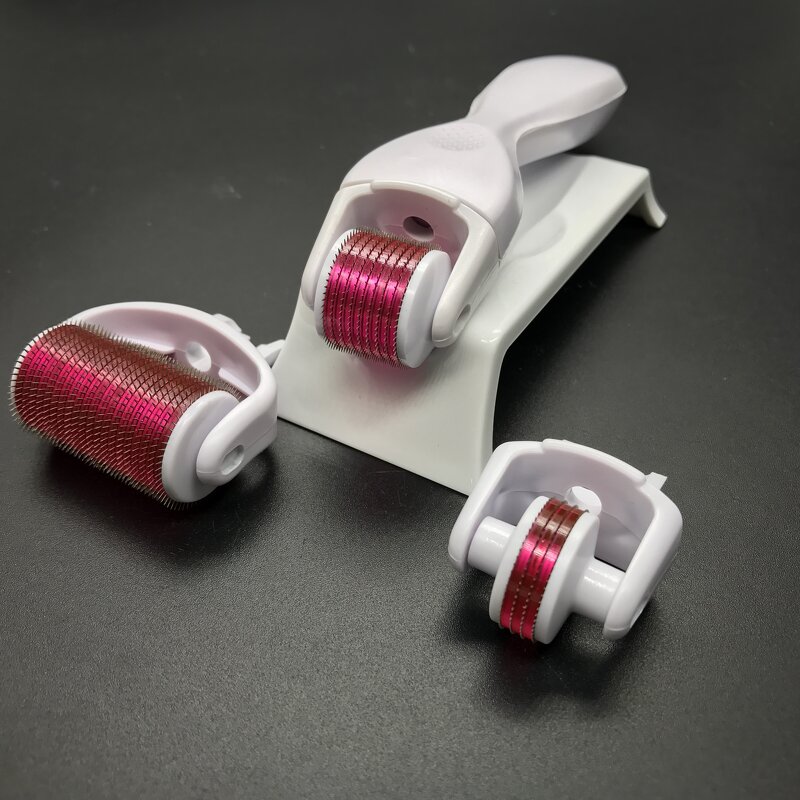 Derma Roller Kit Manufacturer - GTO 3 in 1 Micro Needle 1.5mm for Hair Regrowth