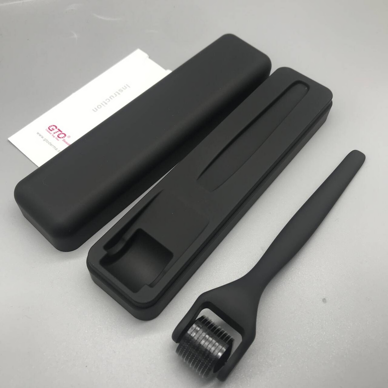Derma Roller Manufacturer - Men Women Matte Black 0.5mm 0.25mm for Hair Beard Regrowth & OEM ODM