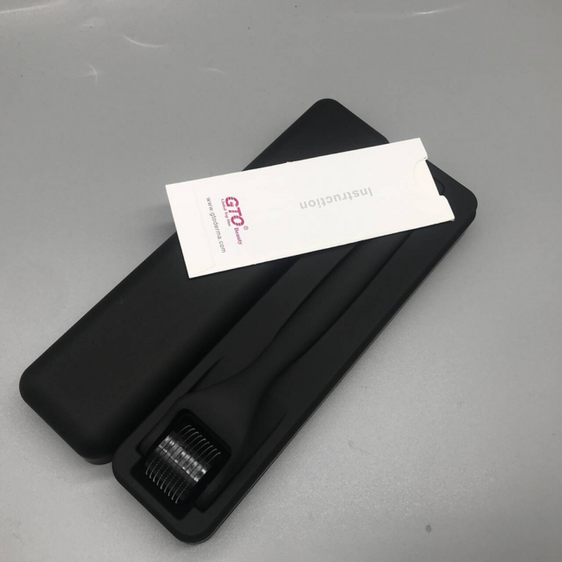 Derma Roller Manufacturer - Men Women Matte Black 0.5mm 1.0mm for Hair Beard Regrowth & OEM ODM