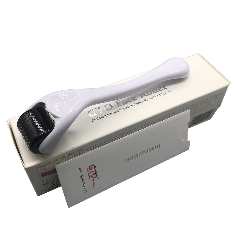 Derma Roller Manufacturer - Black 0.5 mm Microneedle Roller for Face